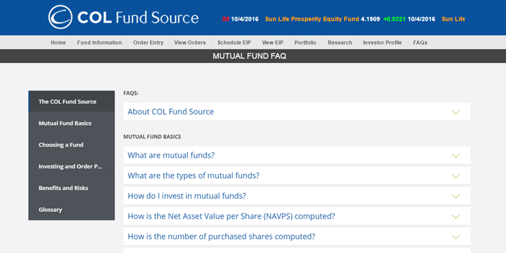 col fund source