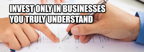 know your investment