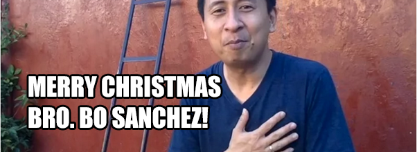 bo sanchez video message