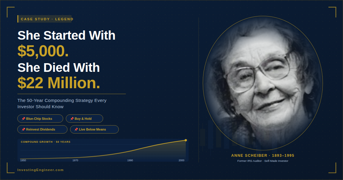 The Shocking Anne Scheiber Investing Story: How She Turned $5,000 into $22 Million 1