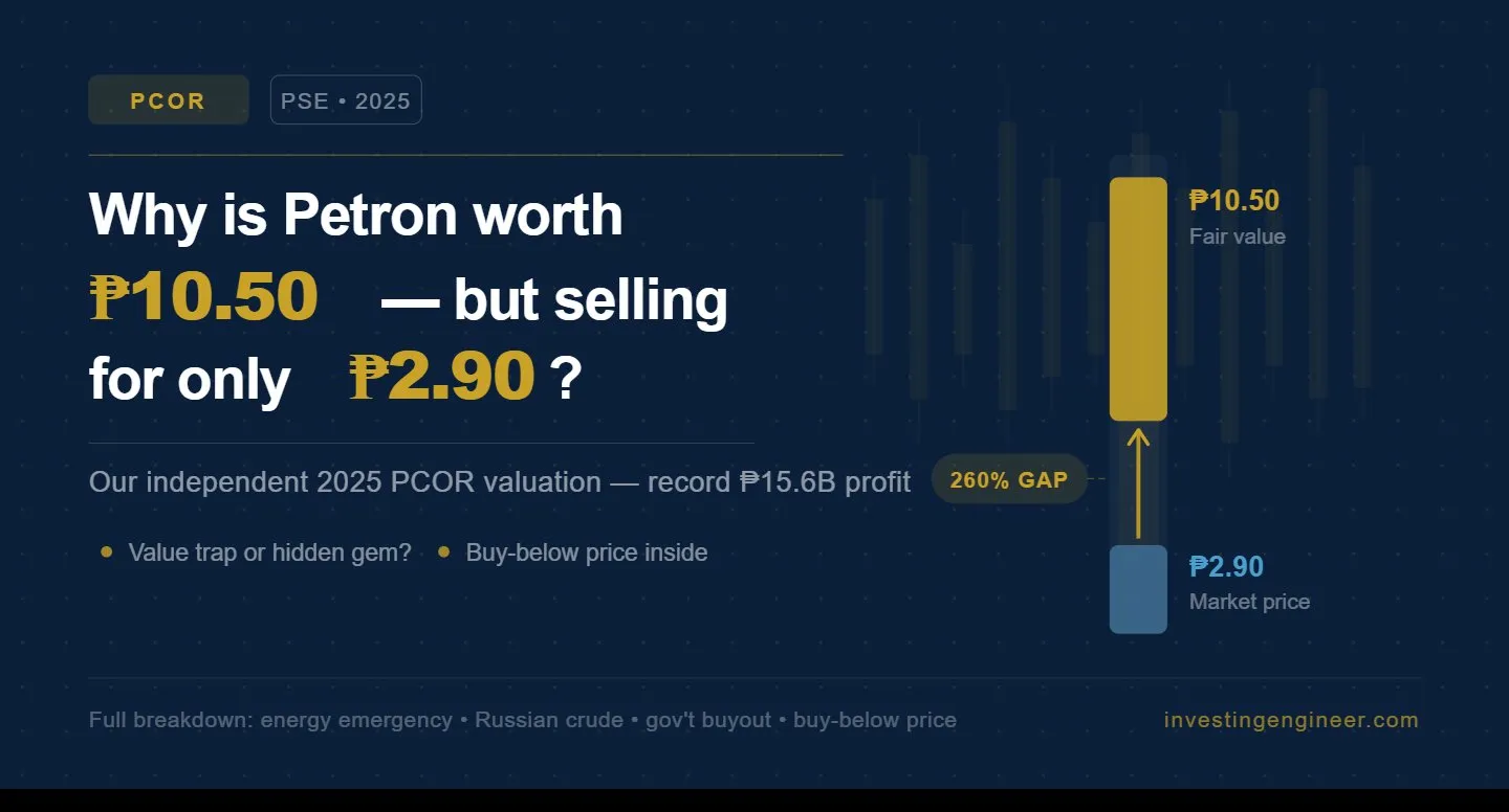 Petron (PCOR): Record Profits, Crisis-Level Opportunity — But Is It a Value Trap? (UPDATED 2026) 1