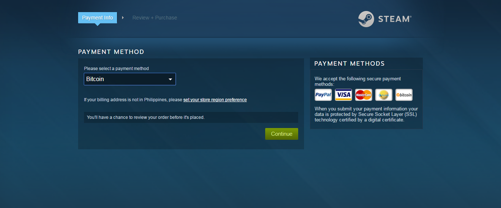 Buy Steam Games Using Coins.PH