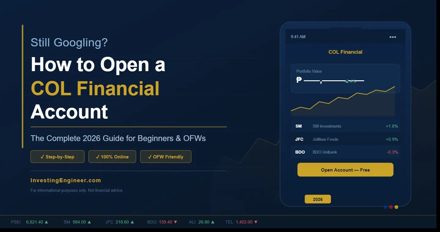 how to open COL Financial account