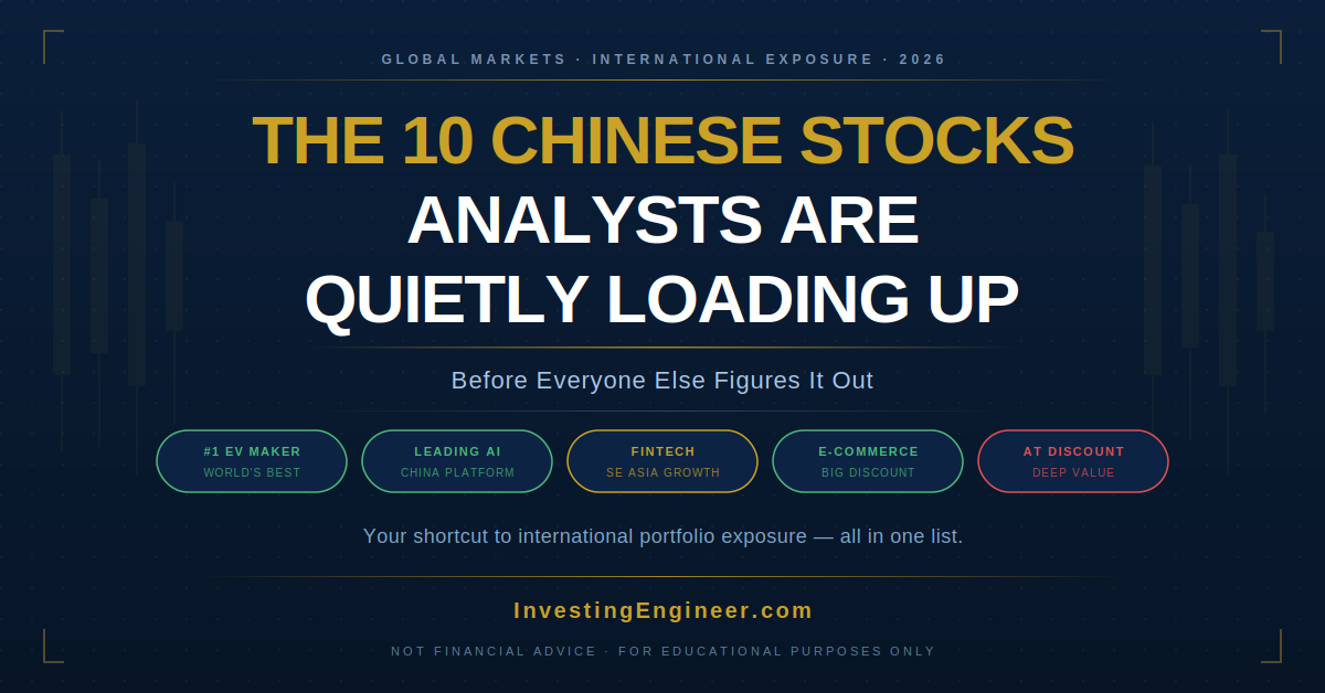 best Chinese stocks to buy in 2026