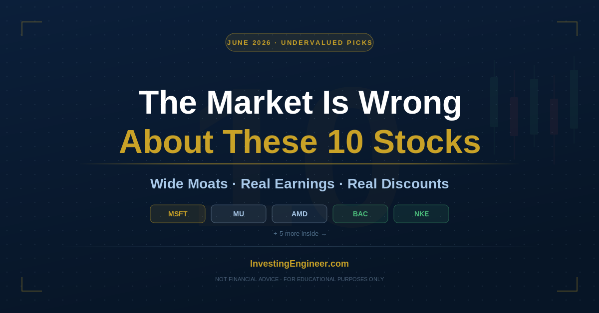 best undervalued stocks to buy now june 2026