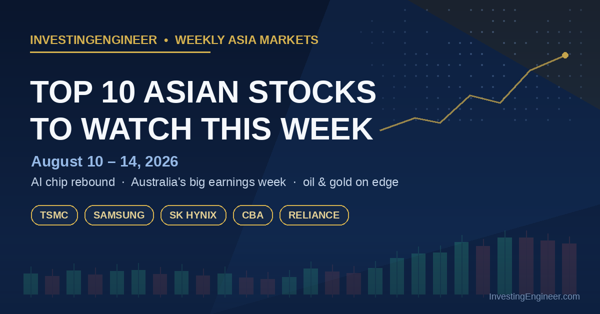 Asian stocks to watch this week