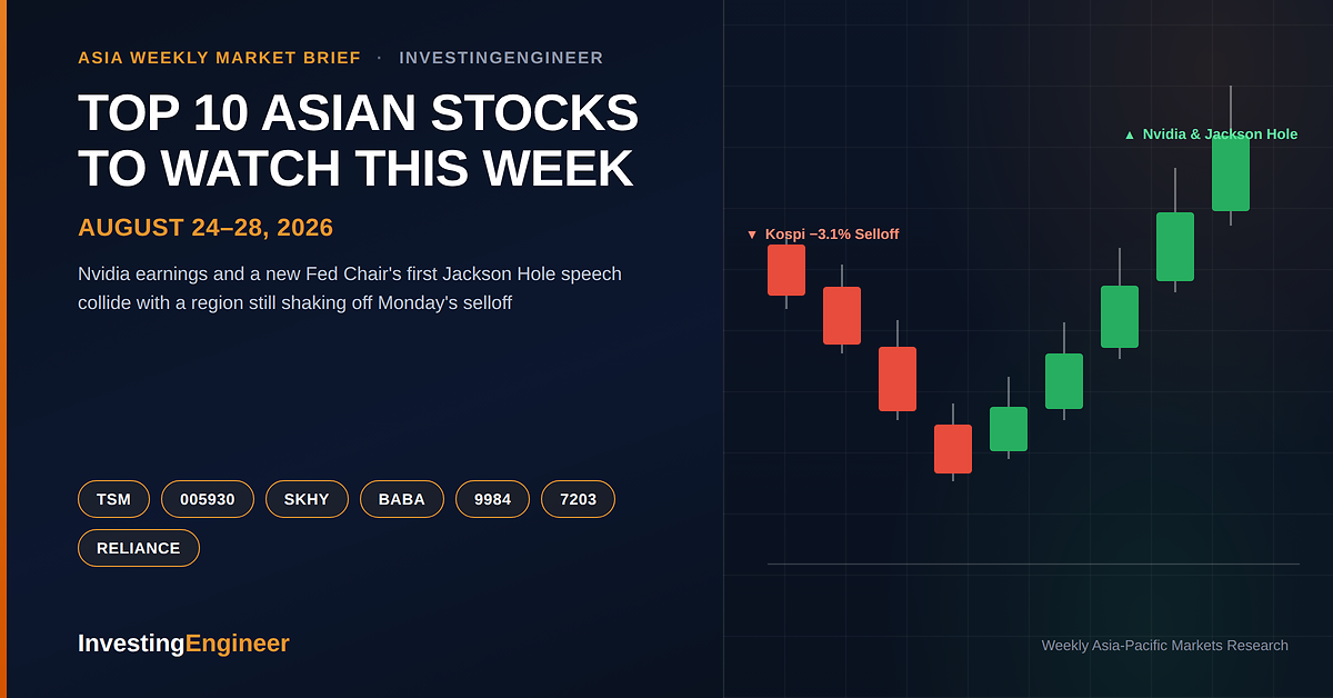 Top Asian stocks to watch this week