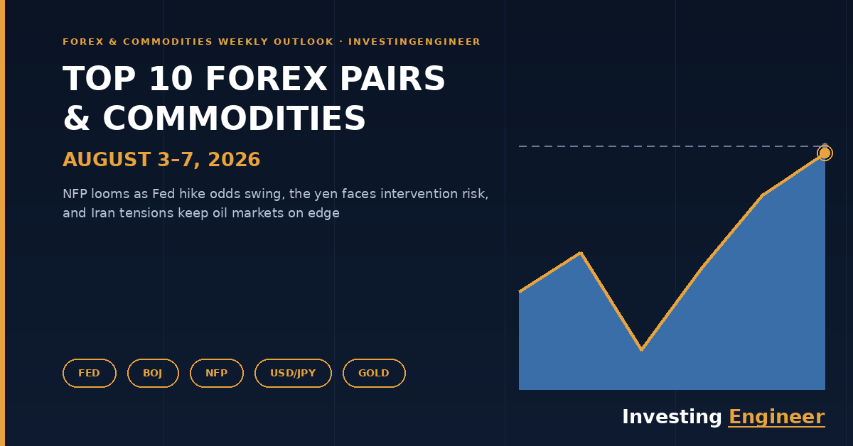 forex and commodities to watch this week