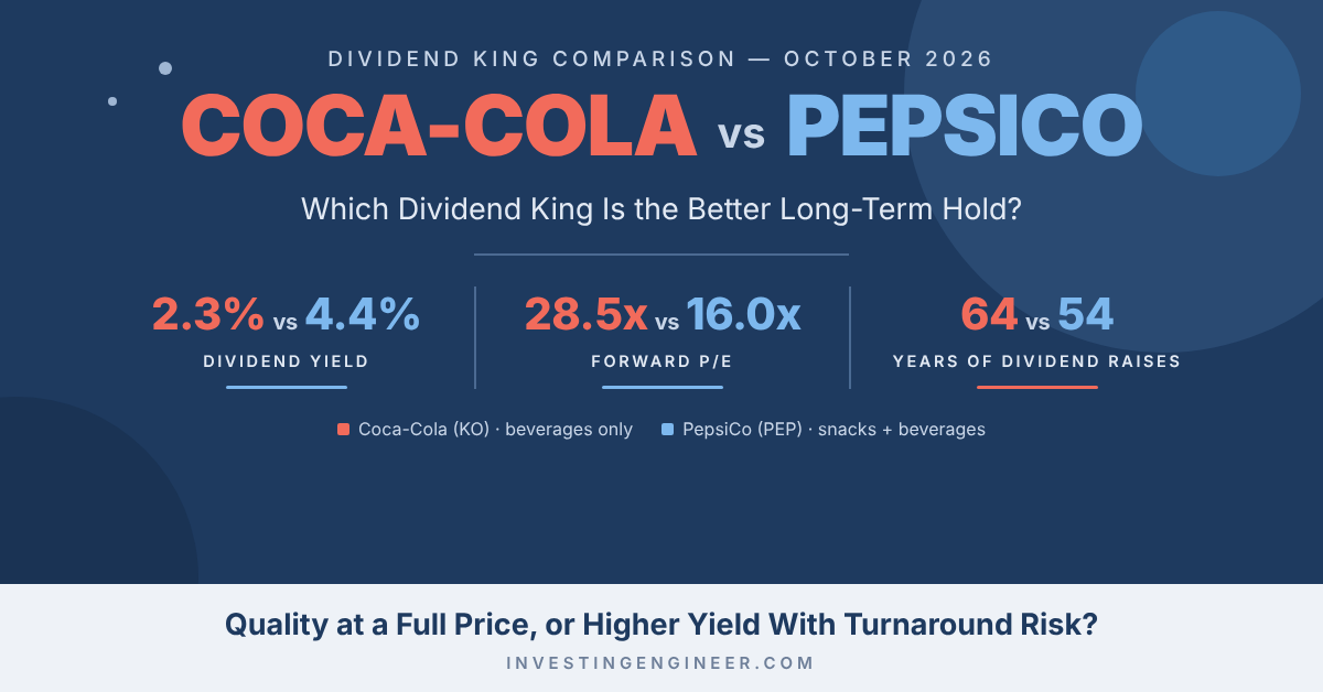 KO vs PEP which dividend stock is better